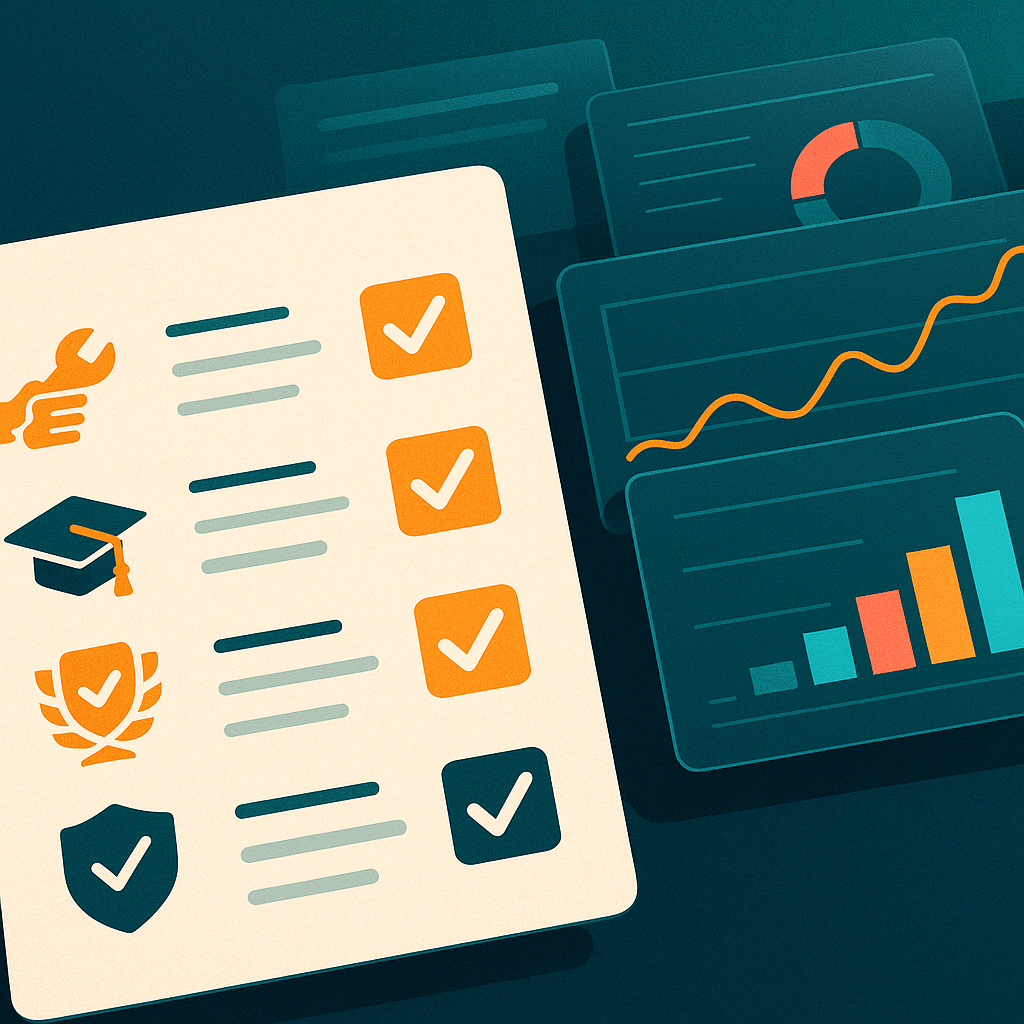 Content audit checklist illustration
