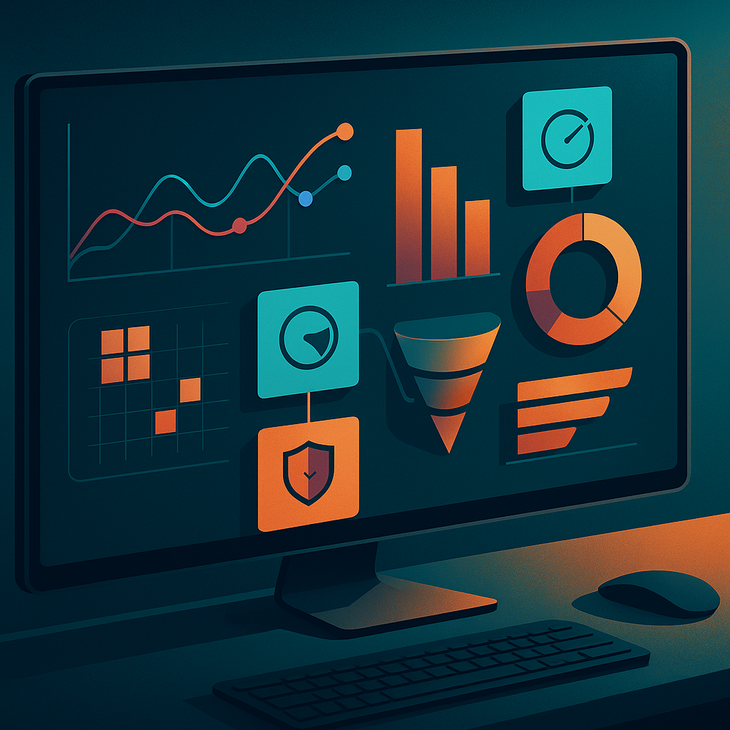 Detailed view of SEO metrics on a computer screen.
