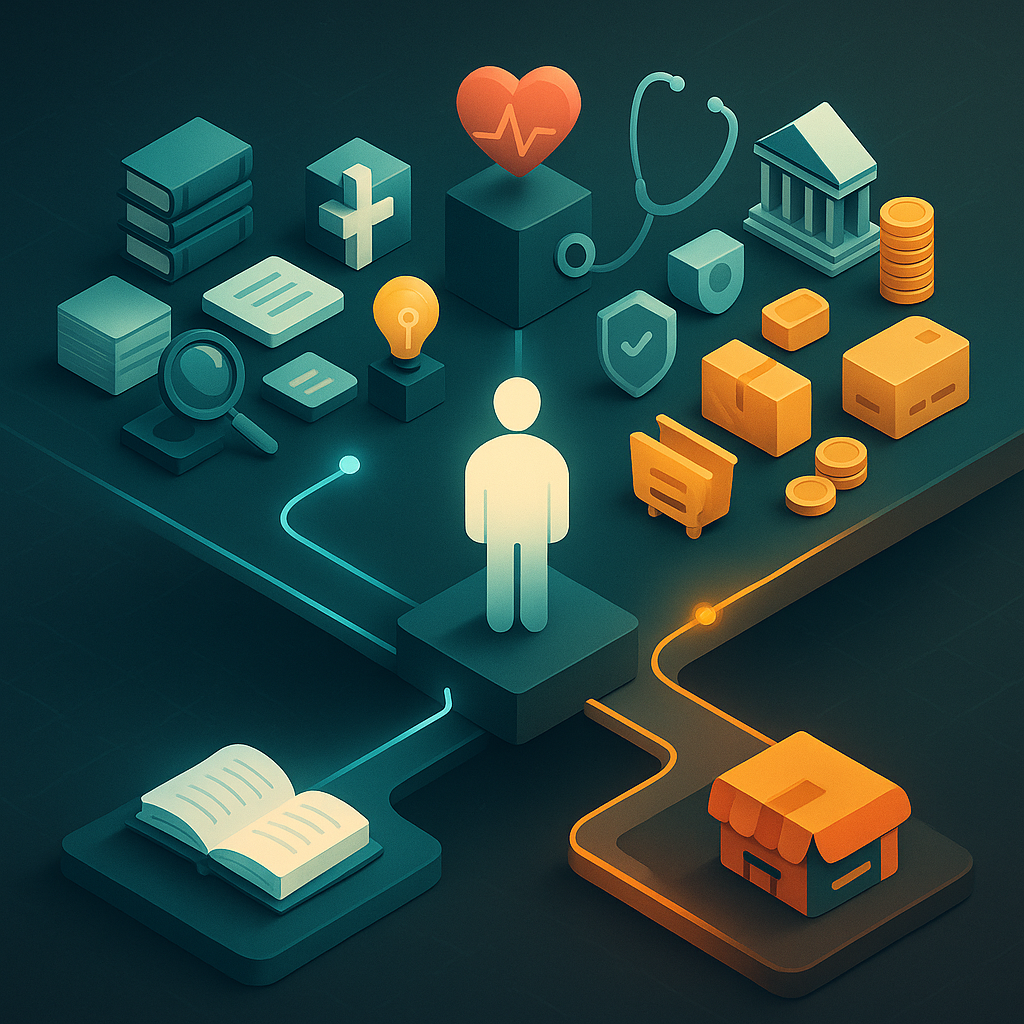 Illustration of user intent types