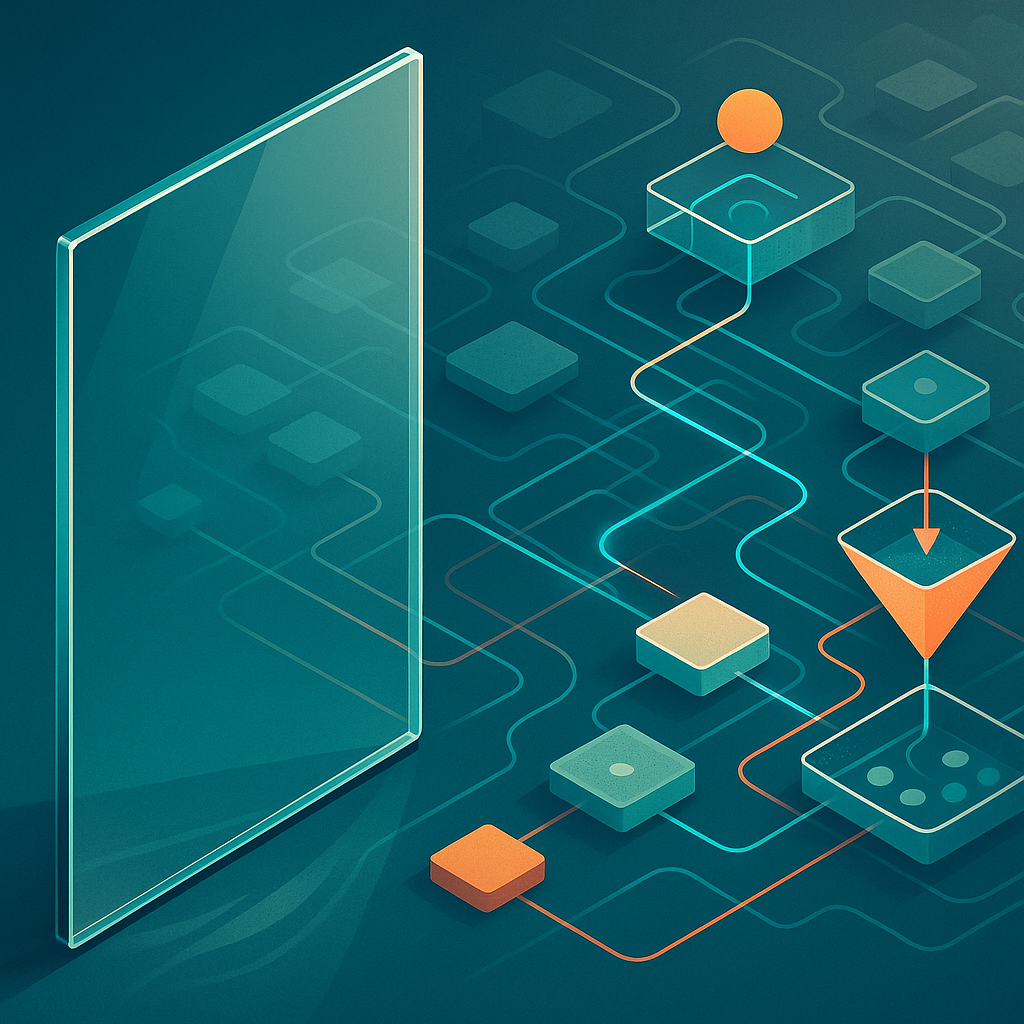 Transparency in content creation visual