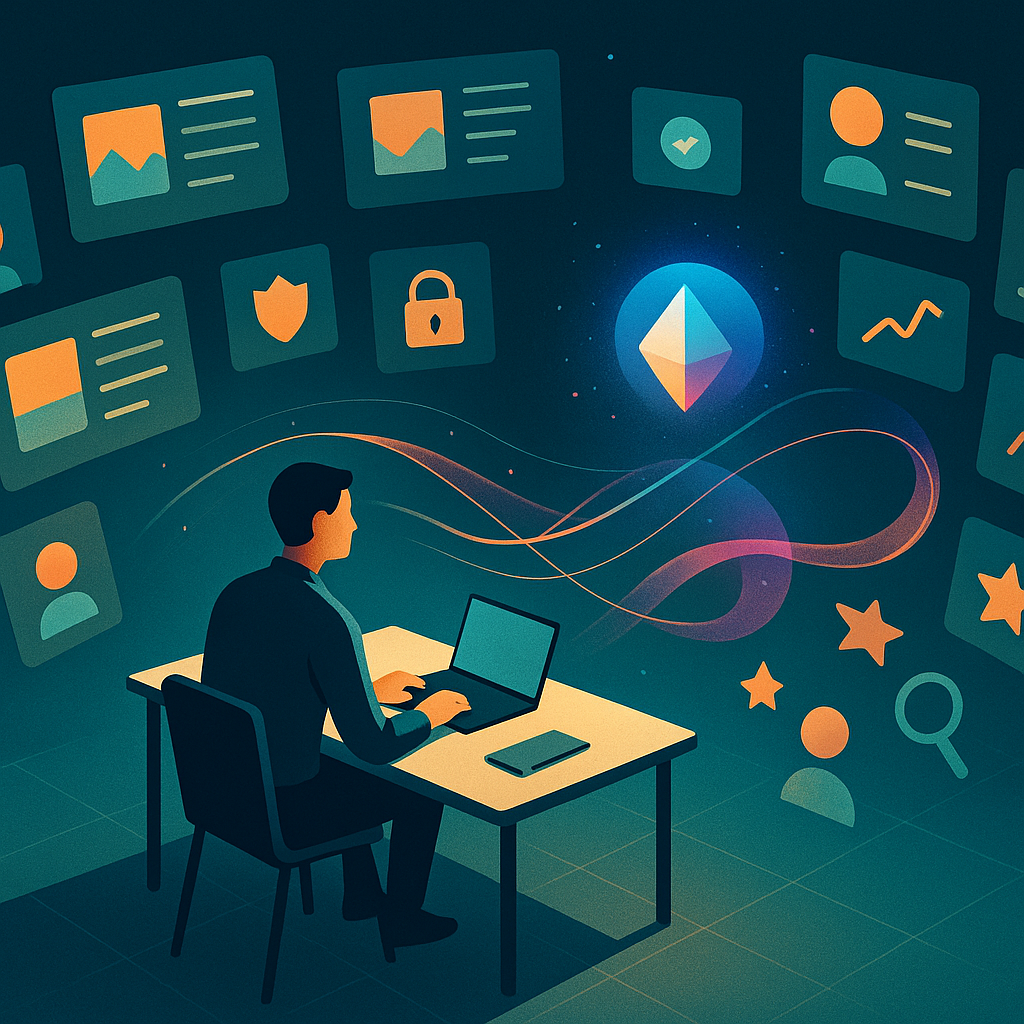 User engaging with AI chatbot about E-E-A-T
